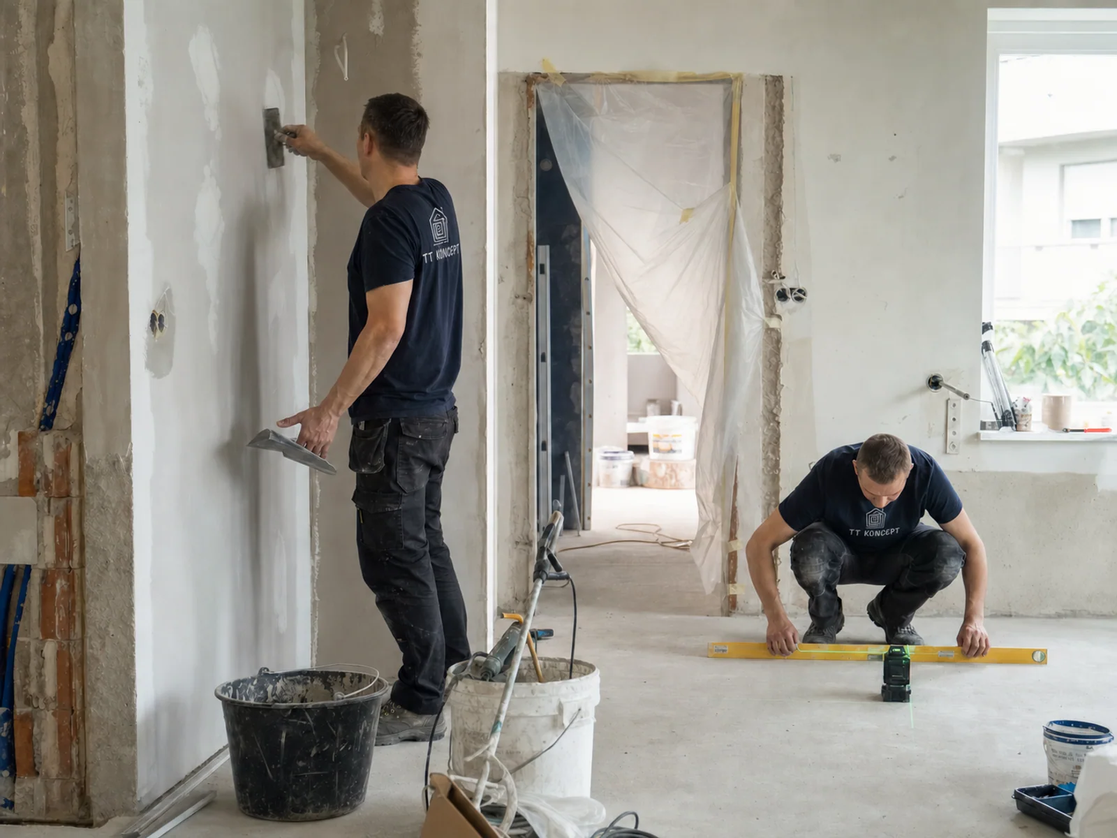 TT Koncept majstori tijekom adaptacije interijera